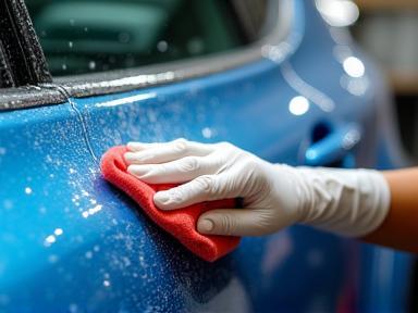Lavage extérieur - Nettoyage minutieux de la carrosserie et vitres