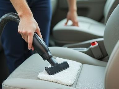 Nettoyage intérieur - Aspirateur et désinfection